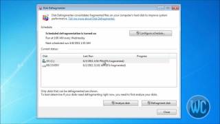 Windows 7  Defrag your Hard Drive Disk for best performance [upl. by Griggs]