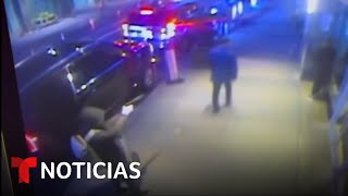 Vea la crónica del inusual asesinato de un alto ejecutivo en Nueva York  Noticias Telemundo [upl. by Lertnom]