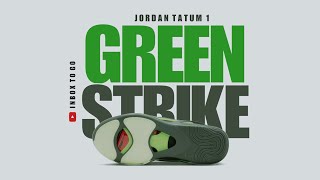 BLACK GREEN STRIKE 2023 Jordan Tatum 1 PF OFFICIAL LOOK AND RELEASE INFORMATION [upl. by Einnov193]