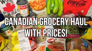 Canadian Grocery Haul With Prices Loblaws groceryhaul loblaws December 13 2023 [upl. by Raoul]