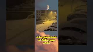 kar yağışı meteoroloji keşfet shorts [upl. by Selrac]