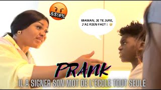 PRANK  ON LACCUSE DAVOIR SIGNER SA PUNITION [upl. by Latrell]