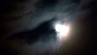 Night clouds around the Moon 2013 [upl. by Zakaria]