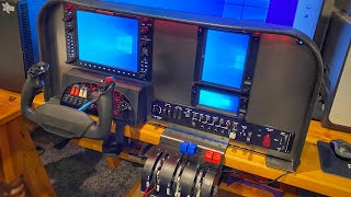 Custom Flight Simulator Panel Update  RealSimGear  Yoko  Honeycomb  Aviatek  DesktopAviatorcom [upl. by Gelasius]