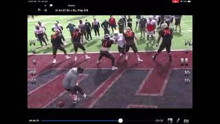 Every Quinn Meinerz one on one rep from the Senior Bowl [upl. by Buffum]