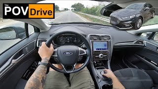 2022 Ford Mondeo IV Facelift 20 190hp Automatic  POV Test Drive [upl. by Julis]