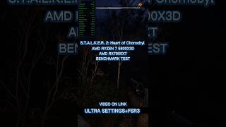 STALKER 2 Heart of Chornobyl  FPS Test On Link benchmark performance test amd ryzen [upl. by Ahsiad]