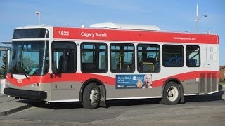 Calgary Transit 2009 ElDorado EZ Rider II MAX  1622 [upl. by Leidba799]