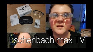 Eschenbach max TV Brille für Blinde und Sehbehinderte Hilfsmittel [upl. by Lynelle346]