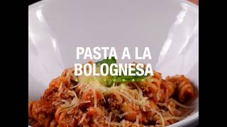 Pasta a la Bolognesa en Olla Express  Presto [upl. by Slocum549]