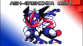 Pokémon XYZ  AshGreninja Theme 8bit [upl. by Shawna69]