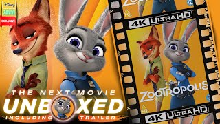 Zootropolis  Zavvi Exclusive 4K Ultra HD Collection Unboxing and Trailer [upl. by Llorrac844]