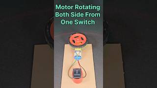 How to Connect DPDT Switch l Controlling DC Motor Using DPDT Switch diy shorts ytshorts [upl. by Honeywell266]