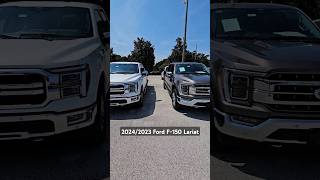 20232024 Ford F150 Lariat Front Comparison which do you like better fordf150 [upl. by Madelina]