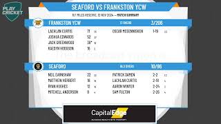 Seaford v Frankston YCW [upl. by Ainel]