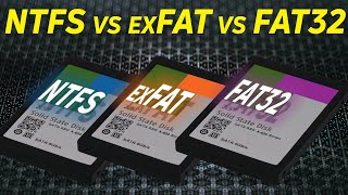 NTFS vs FAT32 vs exFAT  Everything You Need To Know [upl. by Eivla191]