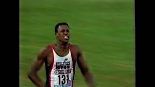 Butch Reynolds  World 400m Record  Weltklasse Zurich 1988 [upl. by Einnok]