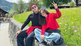 NineFern traveled together to Switzerland 🥰9️⃣🤍🌿 baifern naphatnine maihan1909 trending love [upl. by Monagan]