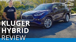 Toyota Kluger Hybrid 2021 Review carsalescomau [upl. by Acilegna]