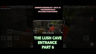 THE LUSH CAVE ENTRANCE PART 6 shorts viralvideo trending youtubeshorts minecraft fy ytshorts [upl. by Yesdnil]