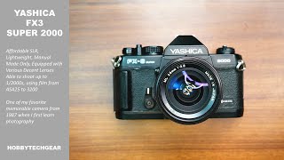 Film Photo Gear Yashica FX3 Super 2000 Affordable Lightweight SLR Film Camera [upl. by Shoshanna]