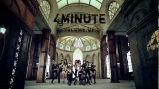 4MINUTE  Volume Up Official Music Video [upl. by Chambers]