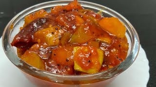 மாங்காய் பச்சடி இப்படி செய்யுங்க ருசி ஆஹா அருமை👌mangai pachadi sweet recipe sweet mango pickle [upl. by Guthry737]