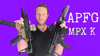 APFG MPX K – My New Favorite Airsoft Replica [upl. by Afra]