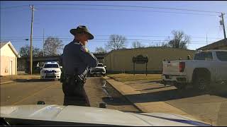 Arkansas State Police pulls A shotgun on the Watch Mann dash cam [upl. by Didi540]