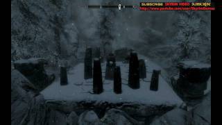 Skyrim  Steed Stone map location [upl. by Hesky]