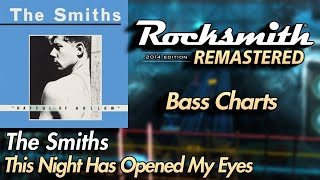 The Smiths  This Night Has Opened My Eyes  Rocksmith® 2014 Edition  Bass Chart [upl. by Arline]