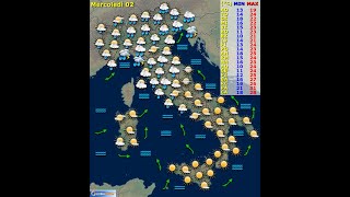 Meteo in Italia  Previsioni per lItalia per 10 giorni in aggiornamento lunedì 30 settembre 2024 [upl. by Siuqramed]