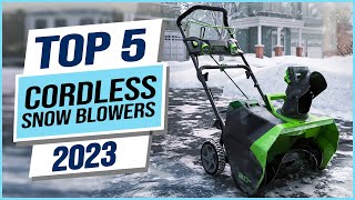 Yardworks 96V Snowblower  Canadian Tire [upl. by Aylatan]