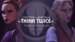 ObiWanSatine  AnakinPadme  quotThink twicequot  Pre Vizsla Rush Clovis [upl. by Gradeigh]