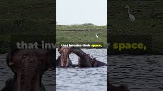 Crocodiles vs Hippos Real Rivals [upl. by Gena]