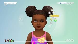 Rainey Twin makeovers Sims 4 Growing Together Beyoncé Renaissance Usher Victoria Monet Nicki Minaj [upl. by Elmaleh74]