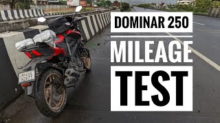 BS6 Dominar 250 Mileage Test Highway only 52 [upl. by Rosane532]