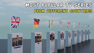 Most Popular TV Series From Different Countries  Comparison 3D [upl. by Elrebma842]