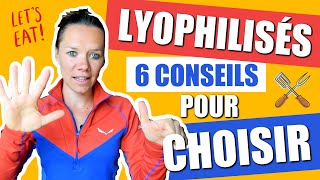 🍝 COMMENT BIEN CHOISIR SES LYOPHILISÉS  les 6 CHOSES QUE TU DOIS ABSOLUMENT SAVOIR [upl. by Yrgoerg]