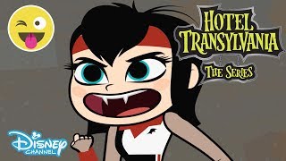 Hotel Transylvania  Nothing but Web Trick Shots  Official Disney Channel UK [upl. by Essyla]