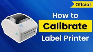 How to calibrate paper on your label printer [upl. by Ardnot]