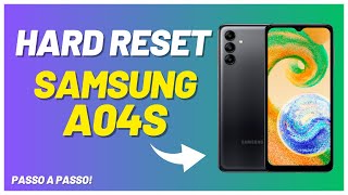 COMO FORMATAR  Hard Reset SAMSUNG A04S PASSO A PASSO [upl. by Carrelli125]