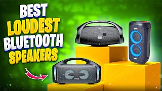 7 Best Loudest Bluetooth Speakers 2024 Don’t Buy Speaker Before Seeing This [upl. by Eiknarf538]