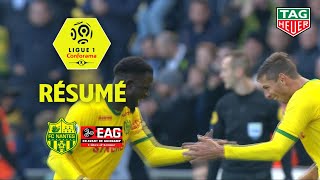 FC Nantes  EA Guingamp  50   Résumé  FCN  EAG  201819 [upl. by Kilby]