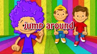 I am So Happy Song Lyrics  Action songs for Kids  Verb song for kids [upl. by Annol]