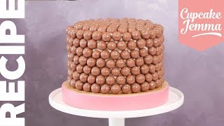 Make this Amazing Malteser Layer Cake Recipe right now  Cupcake Jemma [upl. by Alecia]