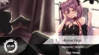 Nightcore  Orarion『Nagi Yanagi』 [upl. by Roche]