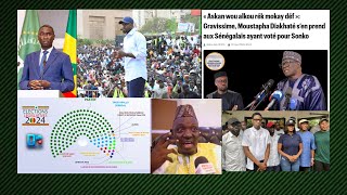 SONKO LA PROPOSITION DE ISMAELA MADIORKAWTEF MOUSTAPHA DIAKHATE INSULTE LES SÉNÉGALAIS [upl. by Eusoj]