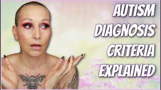 AUTISM DIAGNOSIS CRITERIA Explained  DSM 5  Autism in Women 4 [upl. by Euqinor]