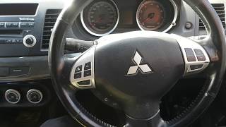 Mitsubishi Lancer 20072017 service light reset [upl. by Oiziruam]